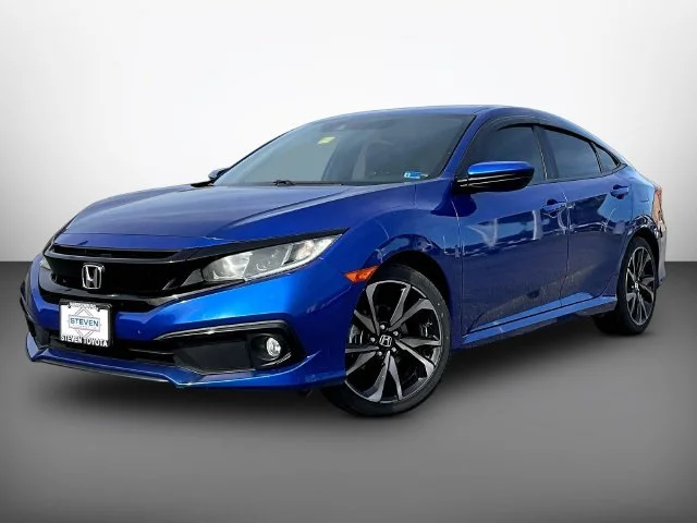Used 2020 Blue Honda Sport image 3