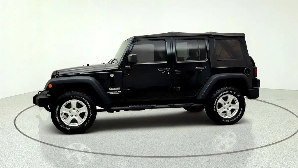 Used 2017 Black Clearcoat Jeep Sport 4x4 w/ 31
