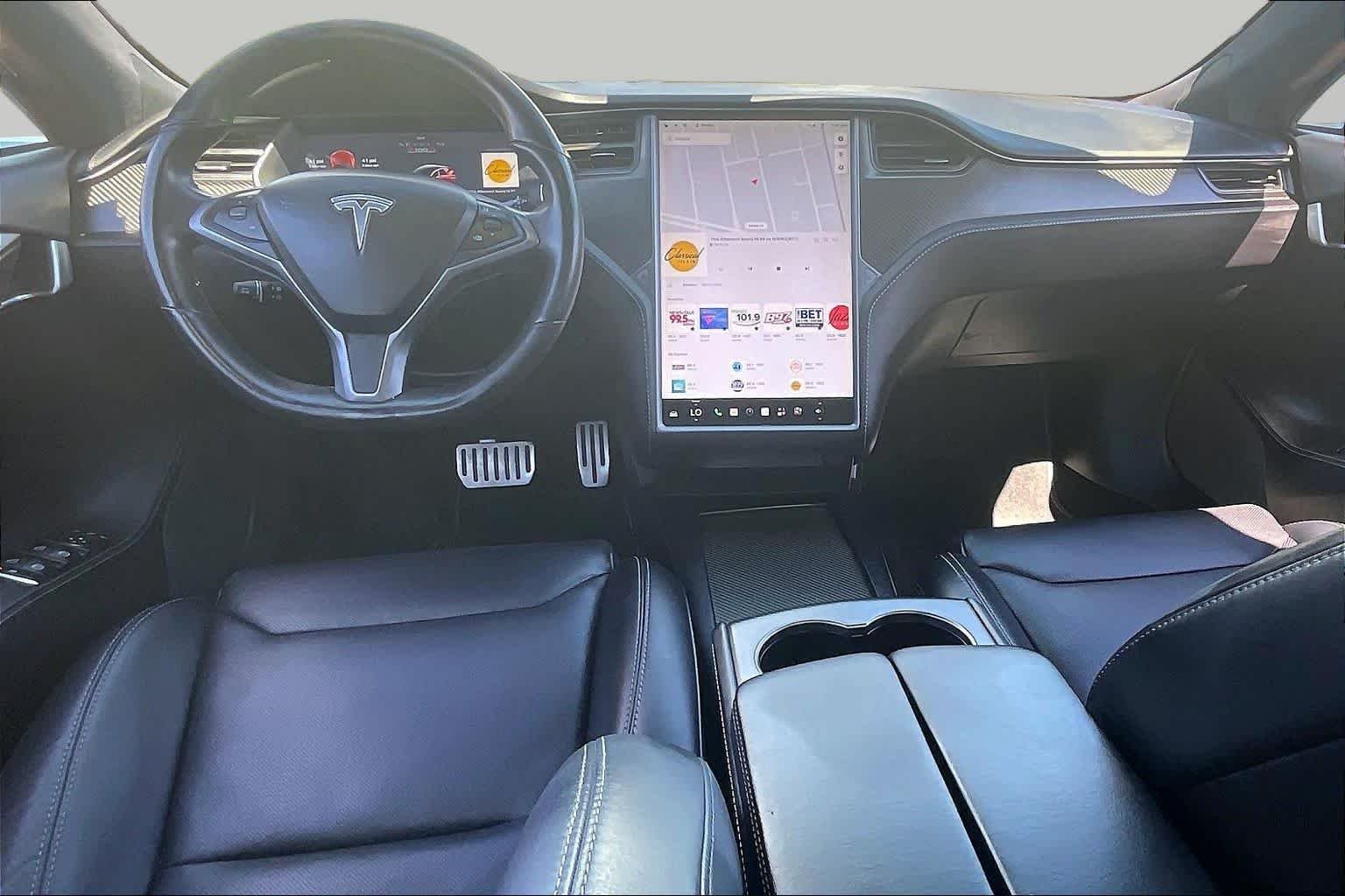 Used 2018 Red Multi-Coat Tesla 75D image 14