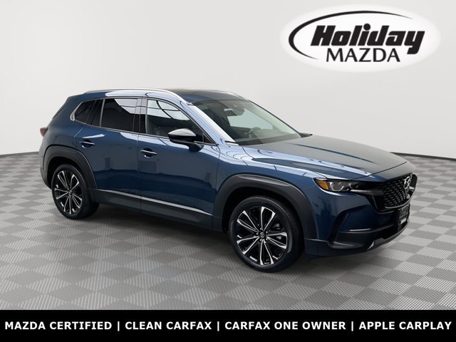 Certified Used 2023 Ingot Blue Mica Mazda 2.5 S Premium Plus Package image 1