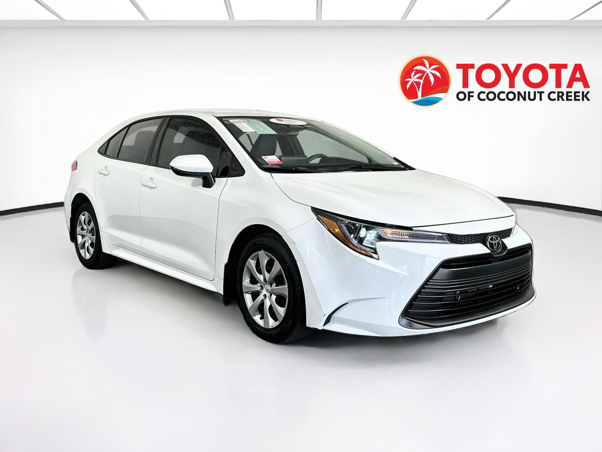 Certified Used 2025 Ice Toyota LE image 1