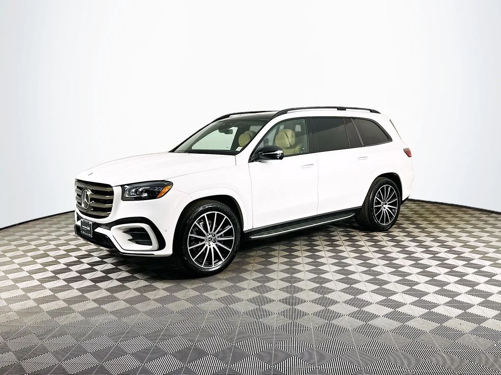 Used 2026 White Mercedes-Benz GLS 580 image 3