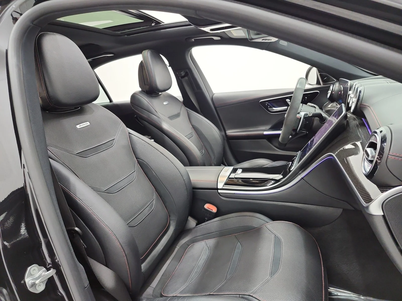 Certified Used 2023 Obsidian Black Metallic Mercedes-Benz AMG® C 43 4MATIC Sedan image 20