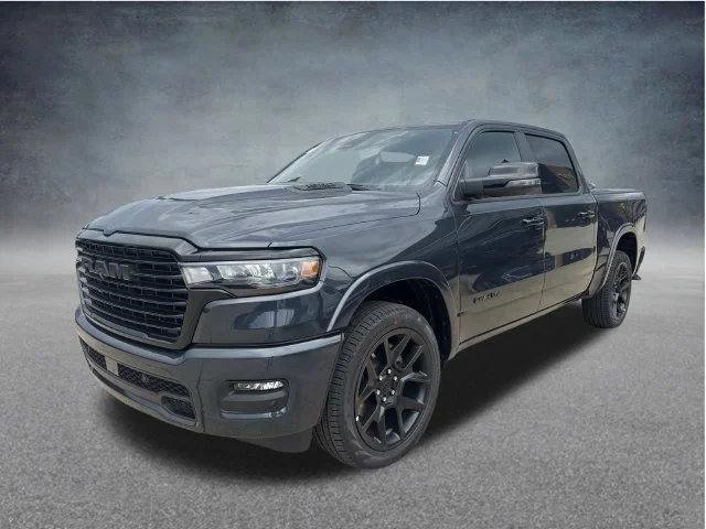 New 2027 Forged Blue Metallic Exterior Paint RAM Laramie image 8