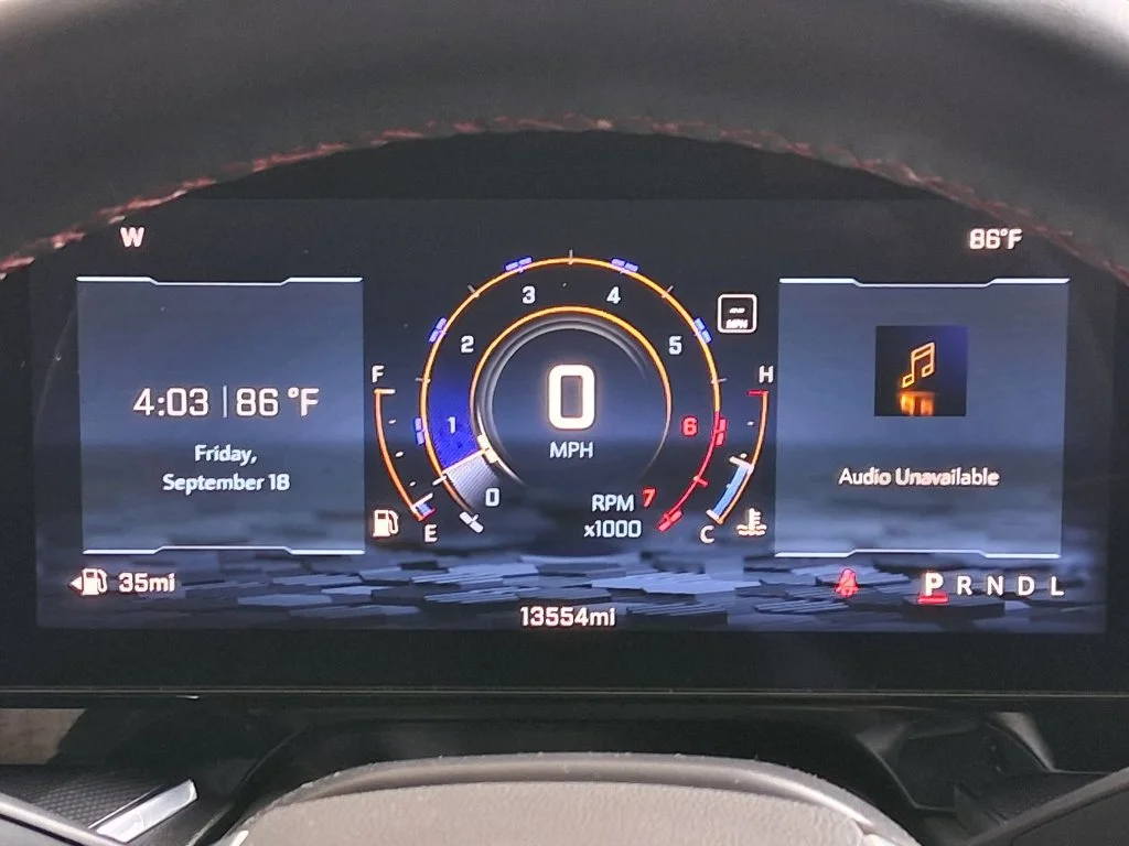 Used 2025 Iridescent Pearl Tricoat Chevrolet RST image 14