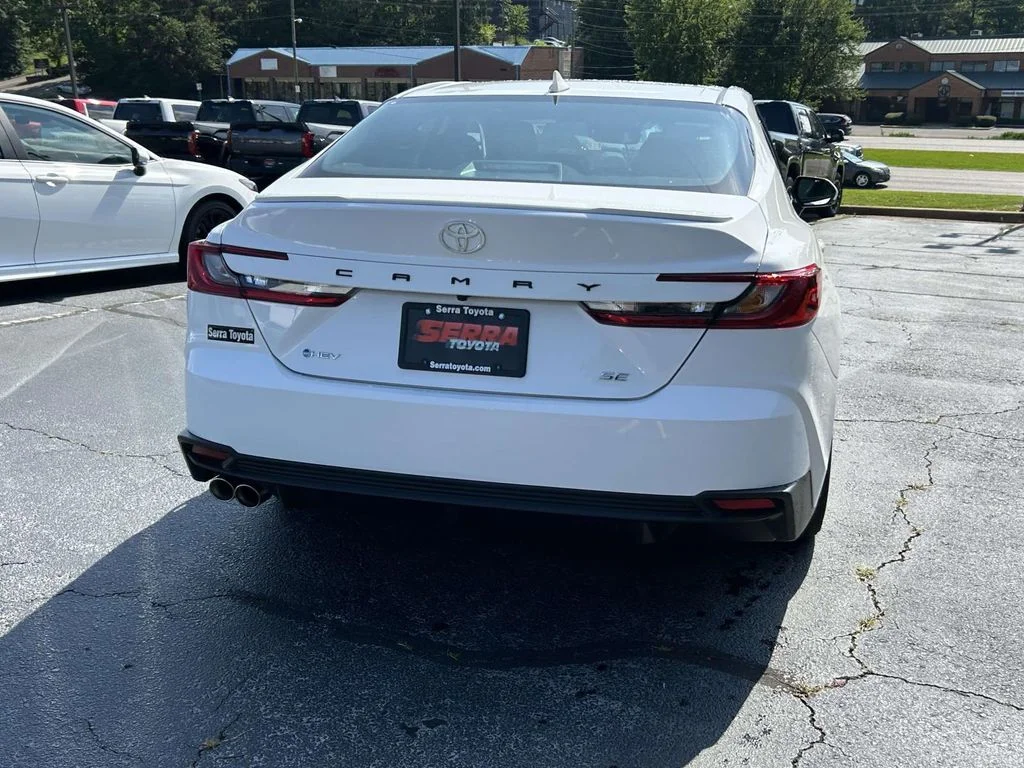 New 2026 White Toyota SE image 4