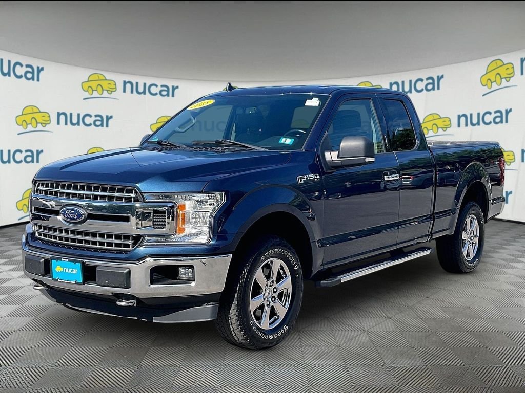 Used 2018 Blue Ford XLT image 3