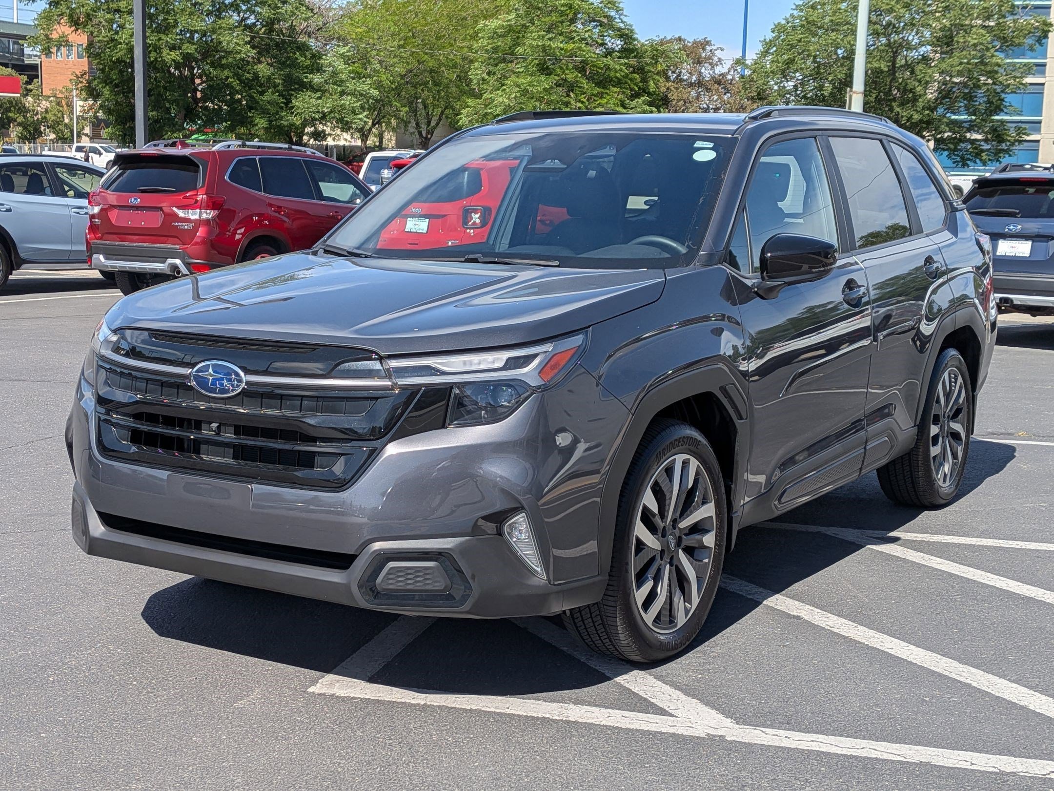 Used 2025 Magnetite Gray Metallic Subaru Touring image 8