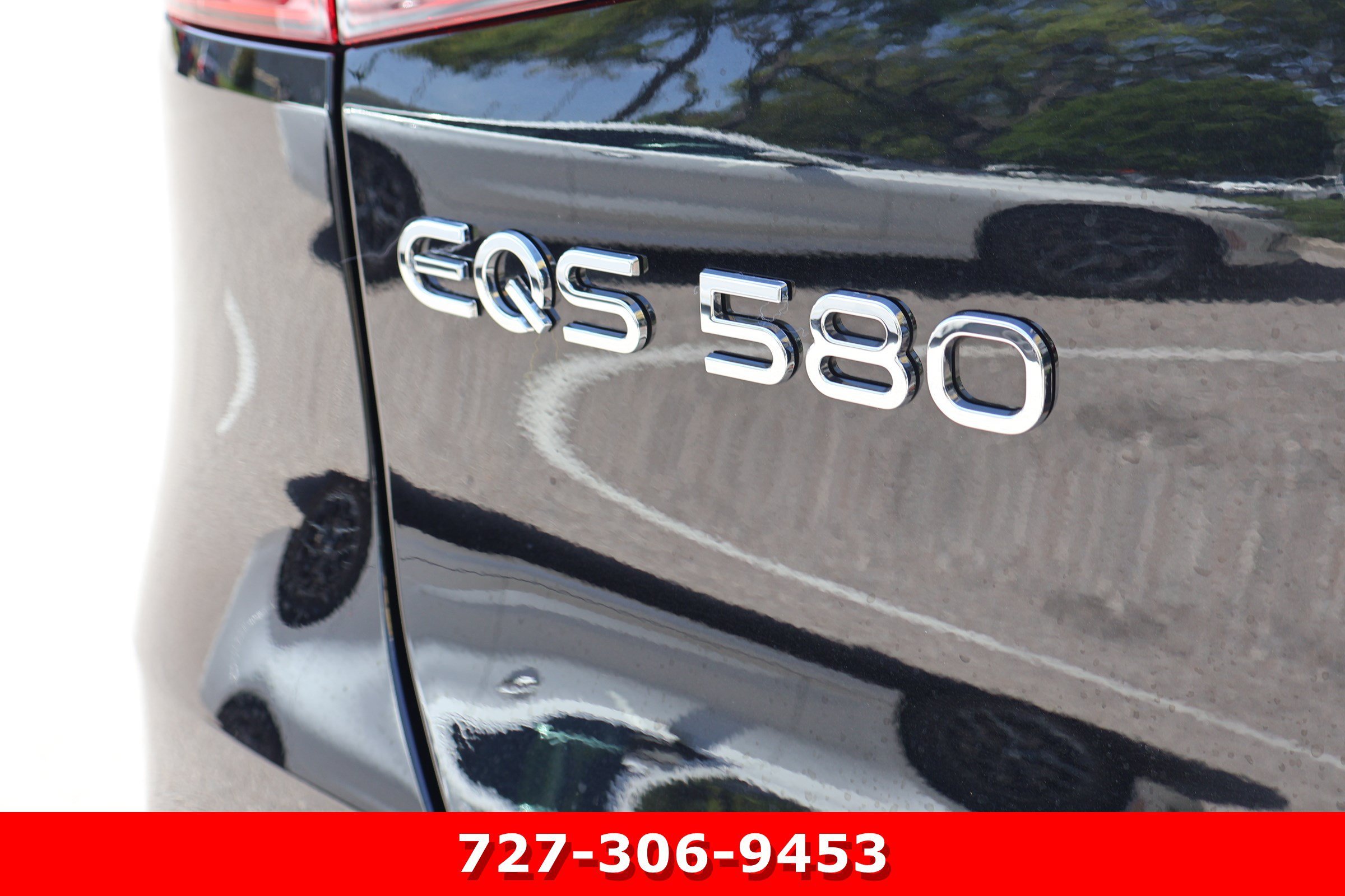 Certified Used 2023 Obsidian Black Metallic Mercedes-Benz EQS 580 image 9