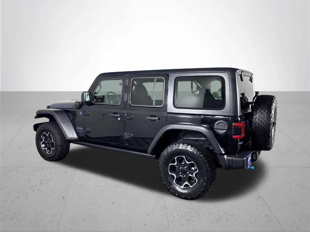 Used 2023 Black Jeep Rubicon 4xe image 8