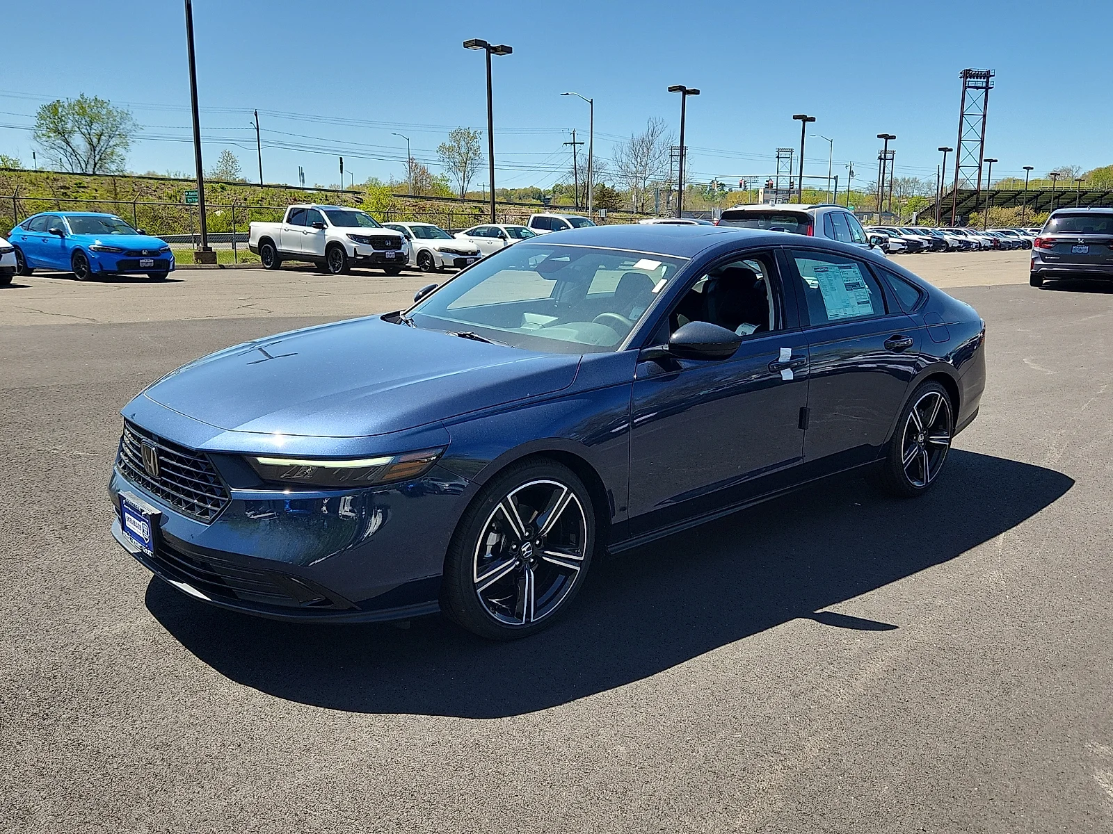 New 2026 Canyon River Blue Metallic - BU Honda SE image 2