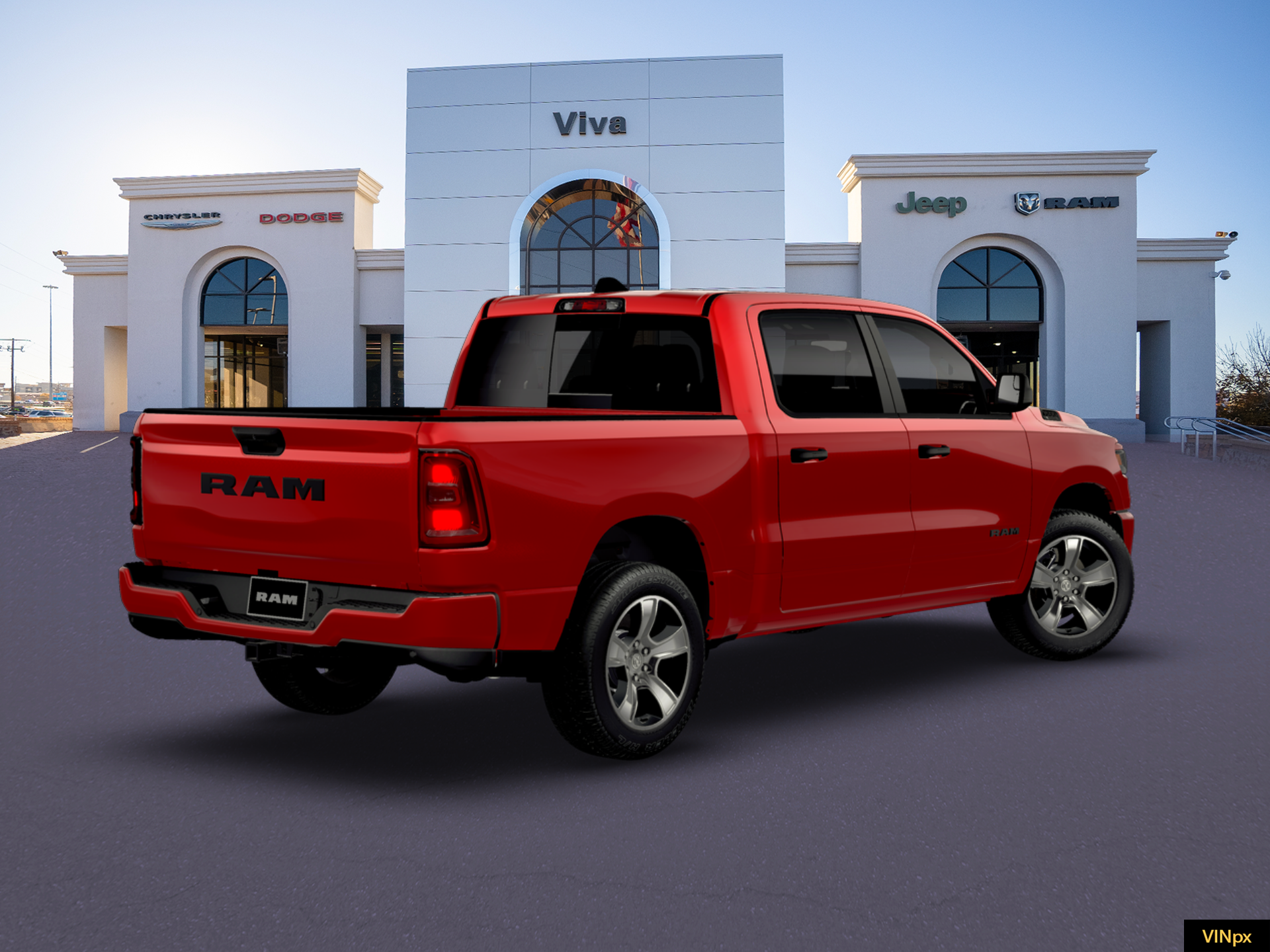 New 2026 Molten Red Pearl-Coat Exterior Paint RAM  image 19