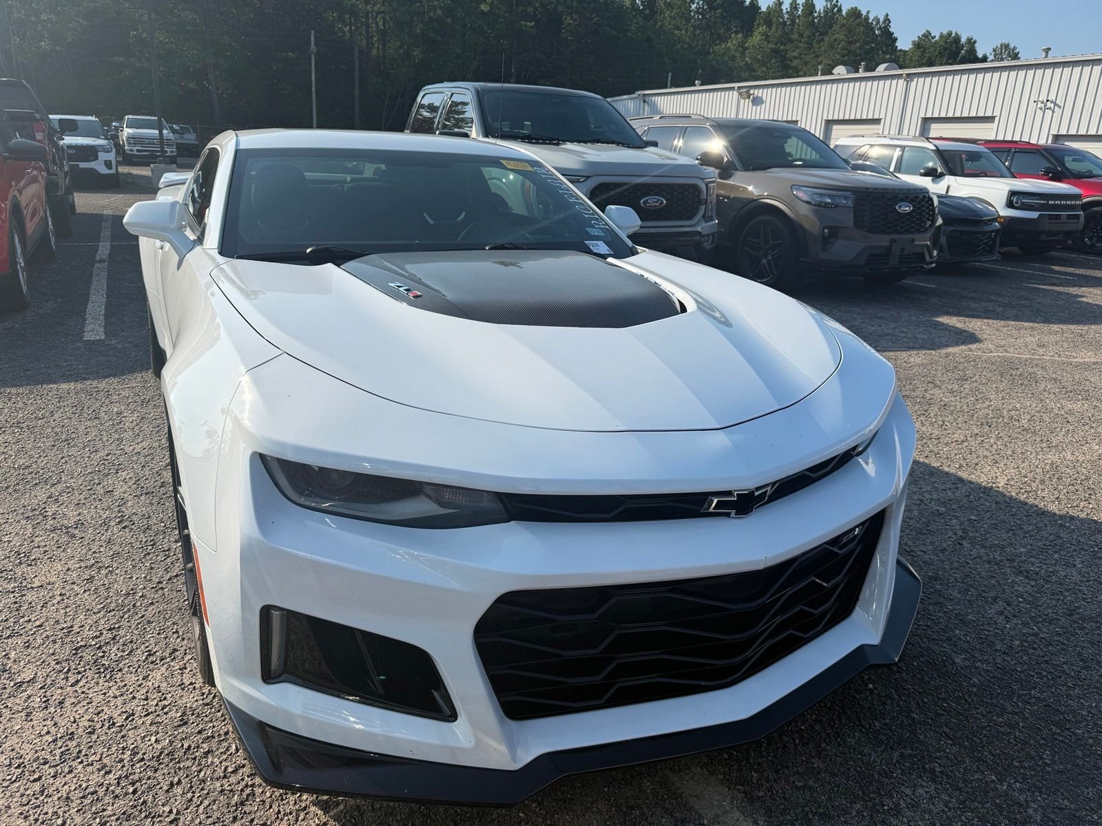 Used 2018 White Chevrolet ZL1 image 1