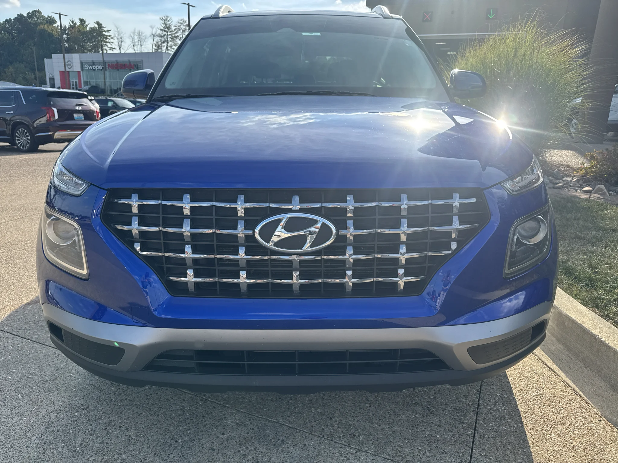 Used 2024 Intense Blue Hyundai SEL image 2
