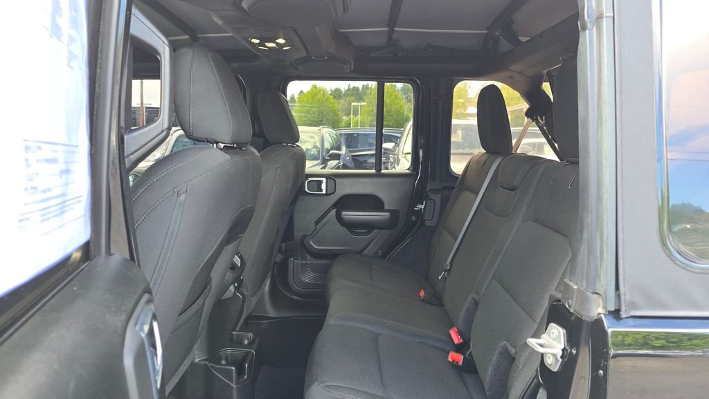 Used 2022 Black Clearcoat Jeep Unlimited Willys image 16