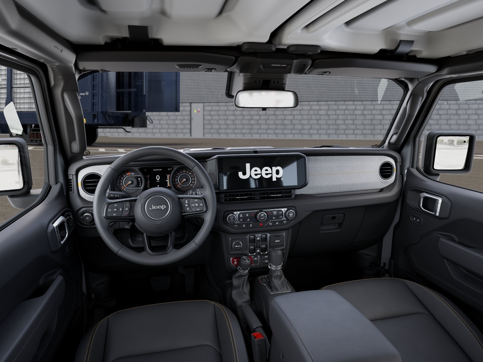 New 2026 Bright White Clear-Coat Exterior Paint Jeep Willys image 14