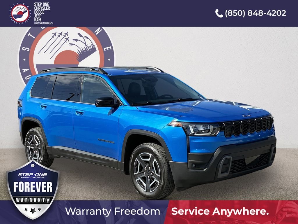 New 2026 Hydro Blue Pearlcoat Jeep Limited image 1