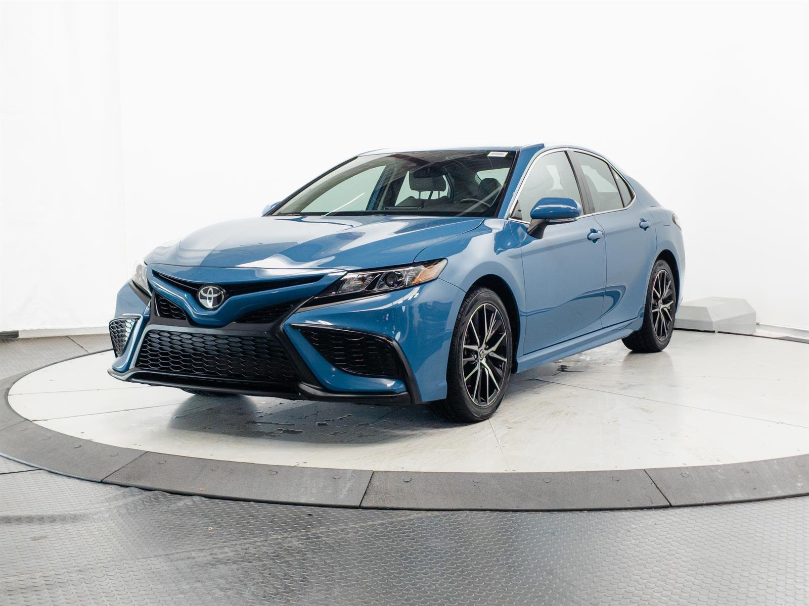 Certified Used 2024 Blue Toyota SE image 3