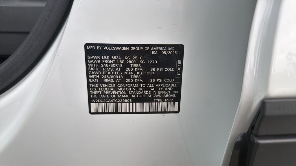 New 2026 Opal White Pearl Volkswagen 2.0T SE image 25