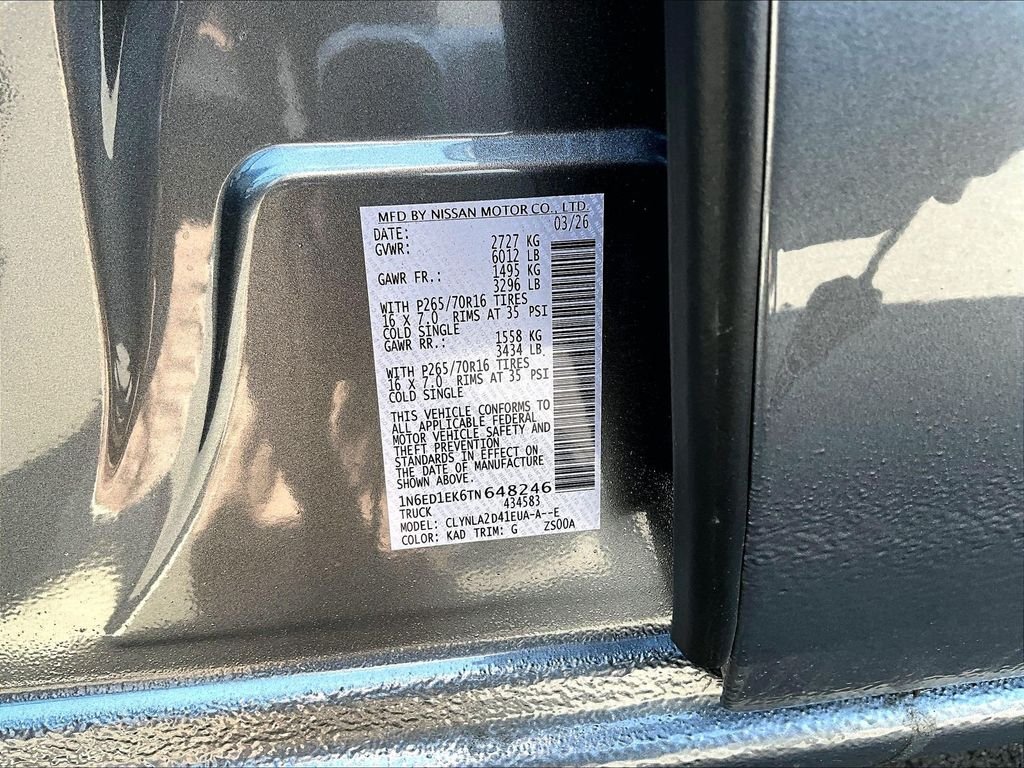 2026 Nissan Frontier S - Photo 13
