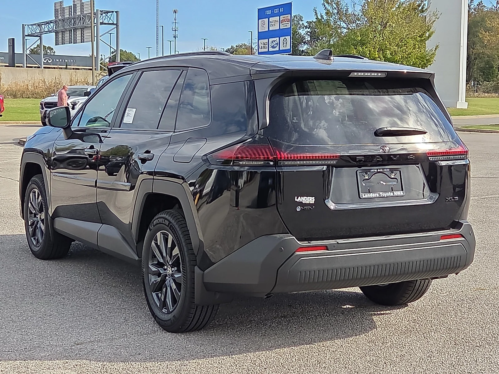 New 2026 Midnight Black Metallic Toyota XLE Premium image 3