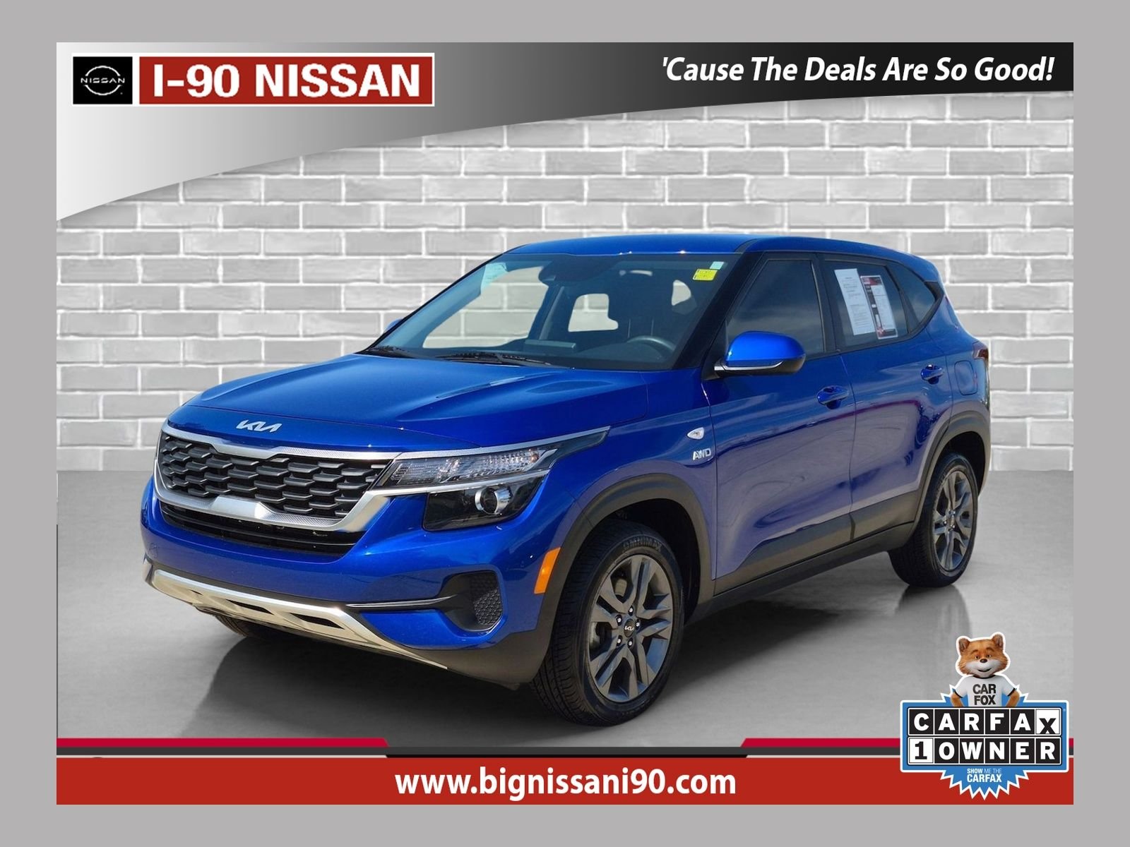 Used 2023 Neptune Blue Kia LX image 1