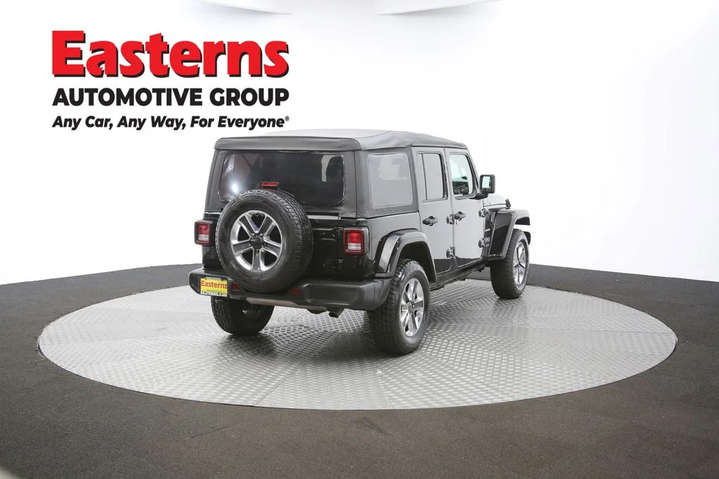 Used 2021 Black Jeep Unlimited Sahara image 37