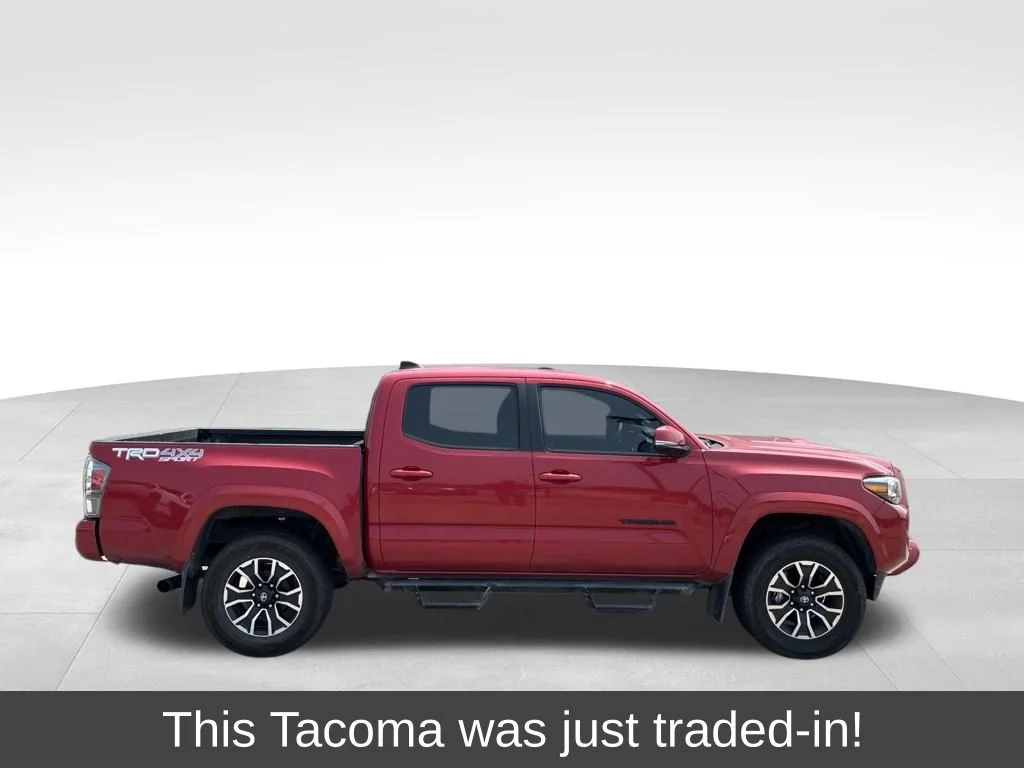 Certified Used 2022 Barcelona Red Metallic Toyota TRD Sport image 1