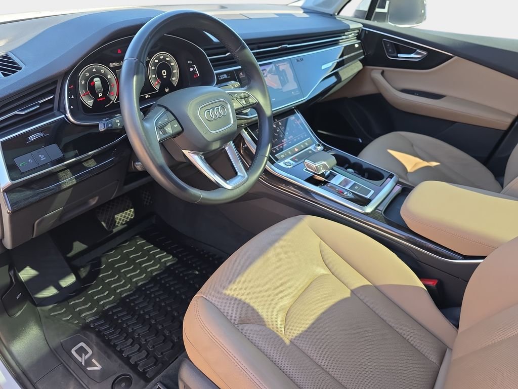 Used 2021 White Audi 55 Premium Plus image 20