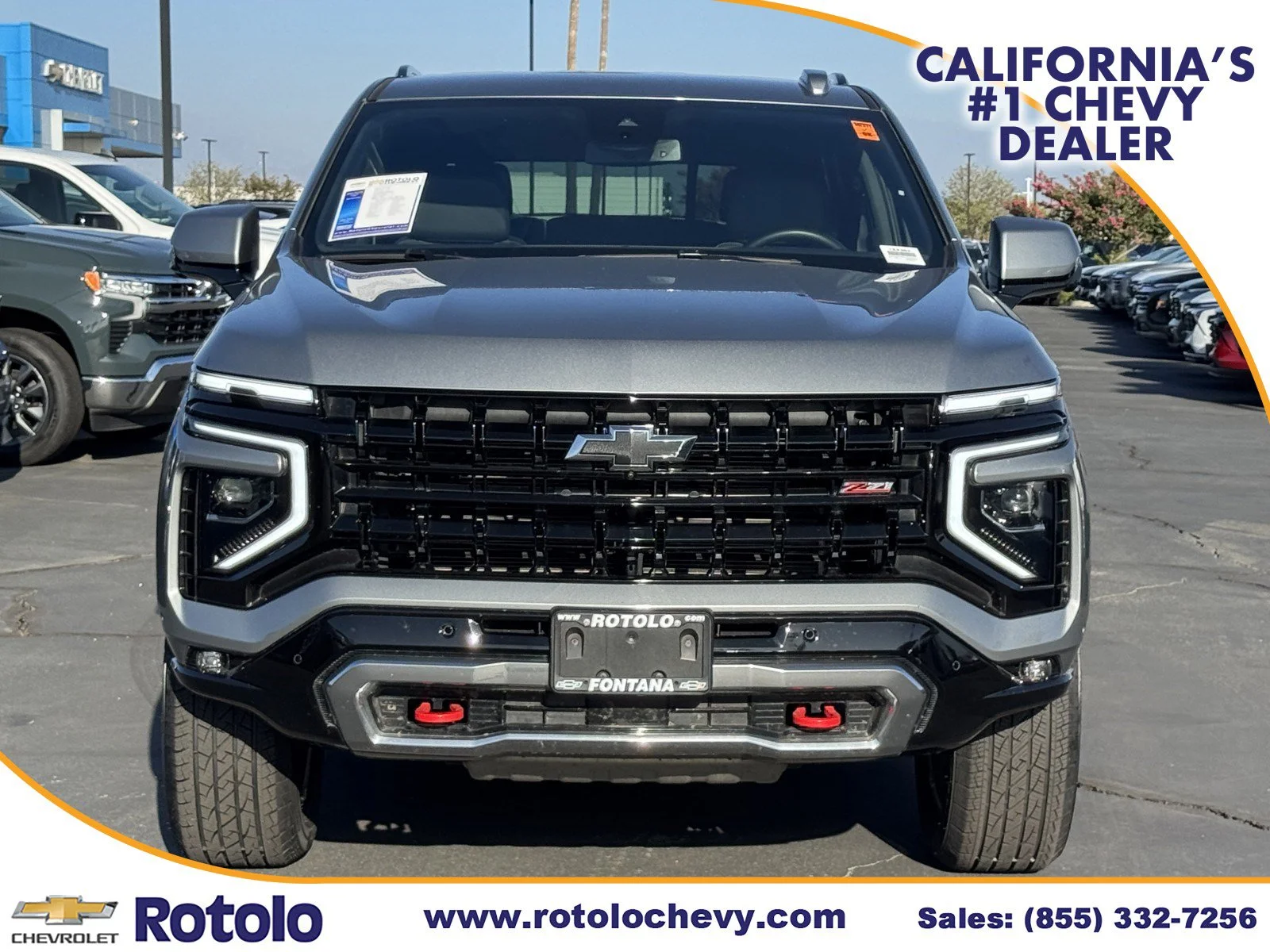 Used 2025 Sterling Gray Metallic Chevrolet Z71 image 2
