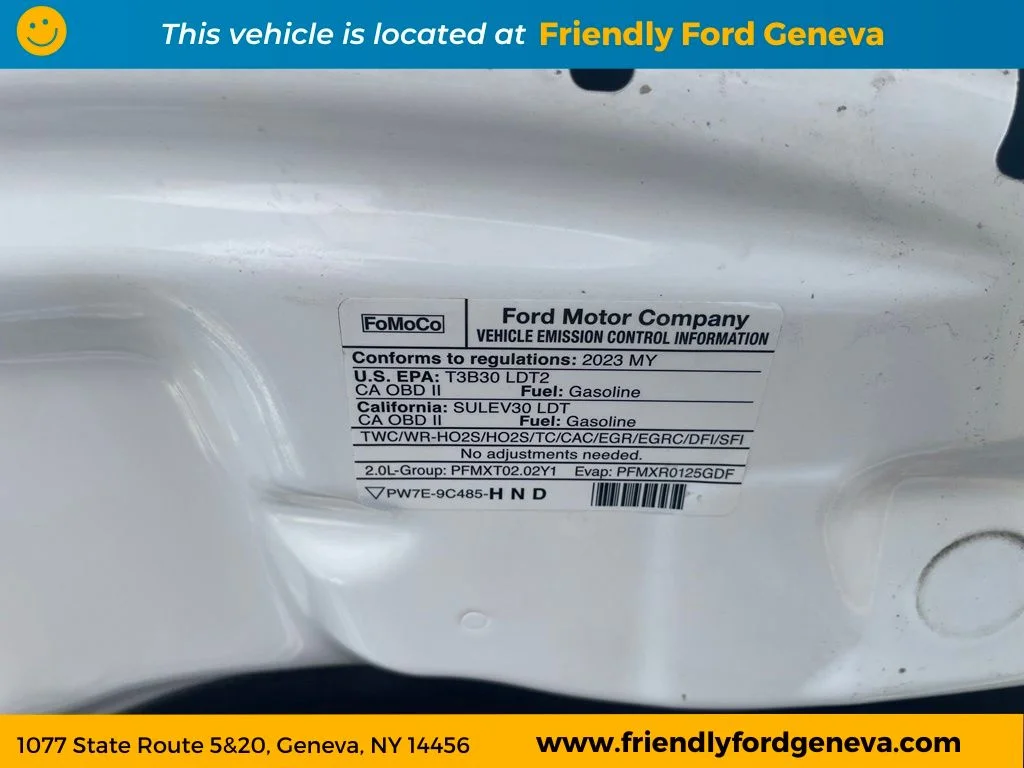 Used 2023 White Metallic Ford ST-Line Select image 62