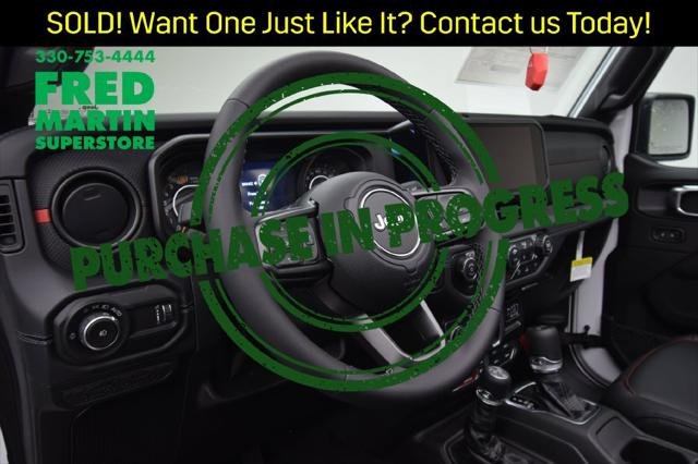 New 2026 Bright White Clear-Coat Exterior Paint Jeep Rubicon X image 30