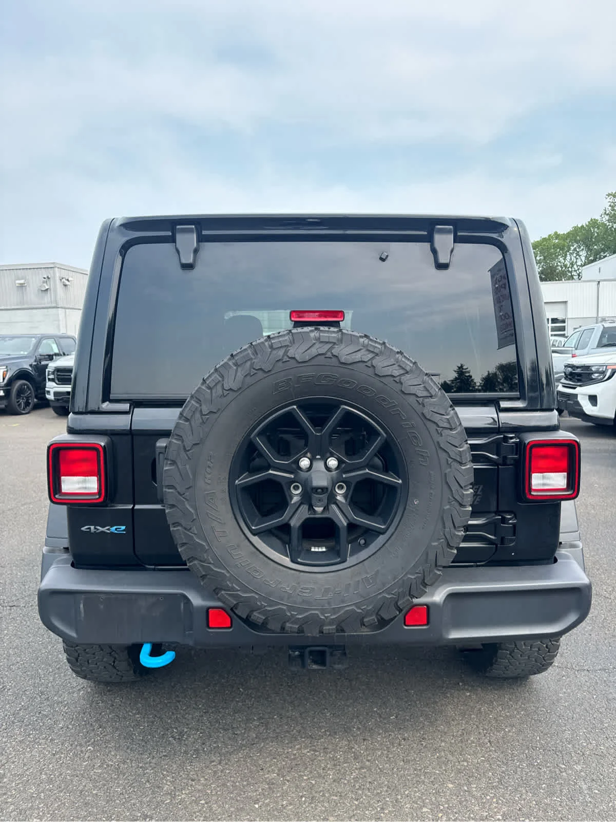 Used 2024 Black Clearcoat Jeep Willys image 4