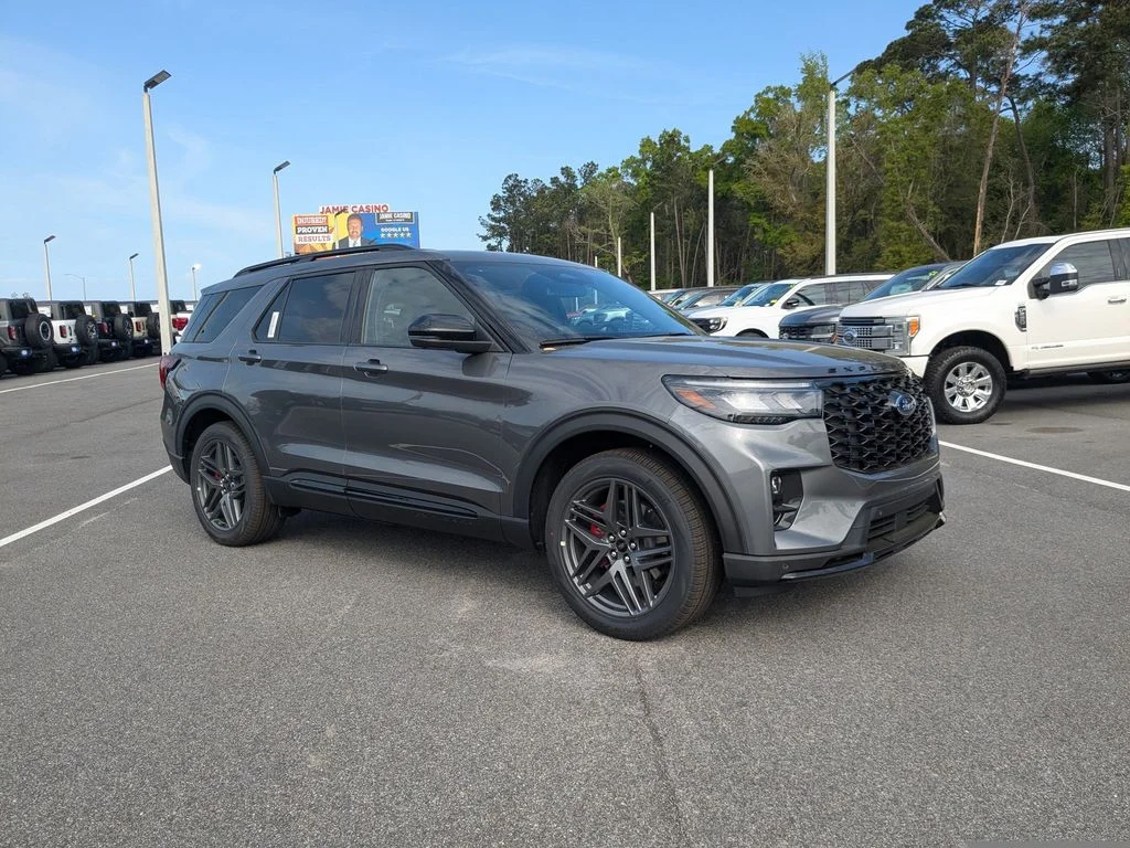 New 2026 Carbonized Gray Metallic Ford ST image 2