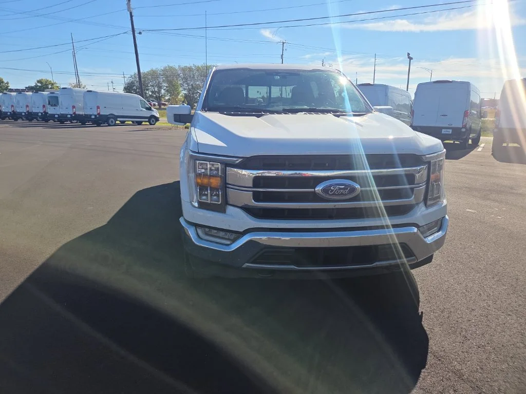 Certified Used 2021 White Ford Lariat image 2