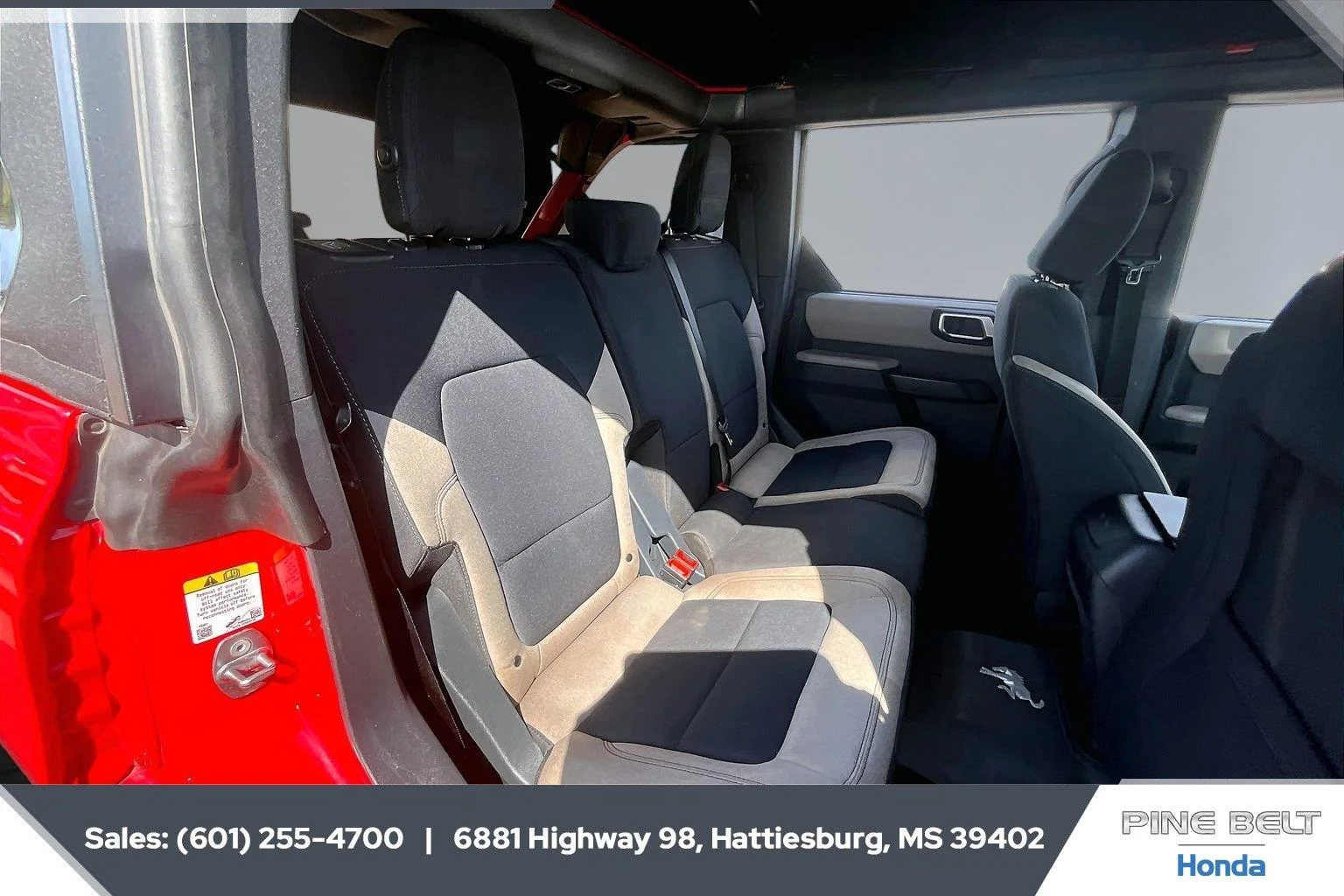 Used 2021 Race Red Ford Big Bend image 20