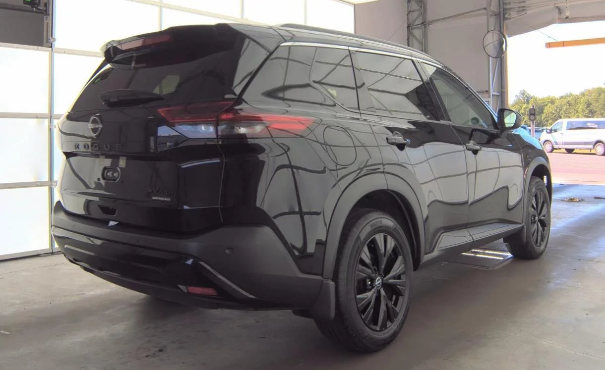 Certified Used 2023 Super Black Nissan SV image 2
