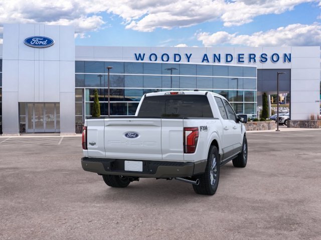 New 2026 Star White Metallic Tri-Coat Ford King Ranch image 8