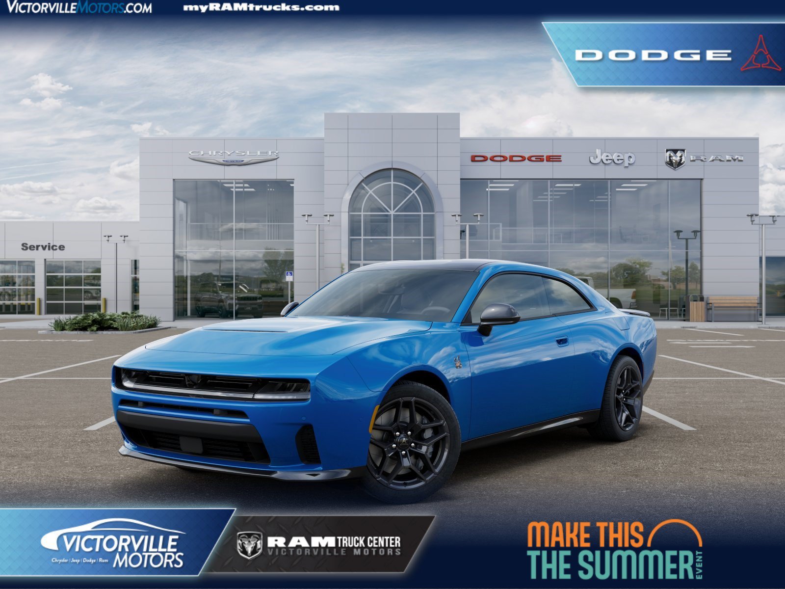 New 2026 Bludicrous Exterior Paint Dodge Scat Pack image 1