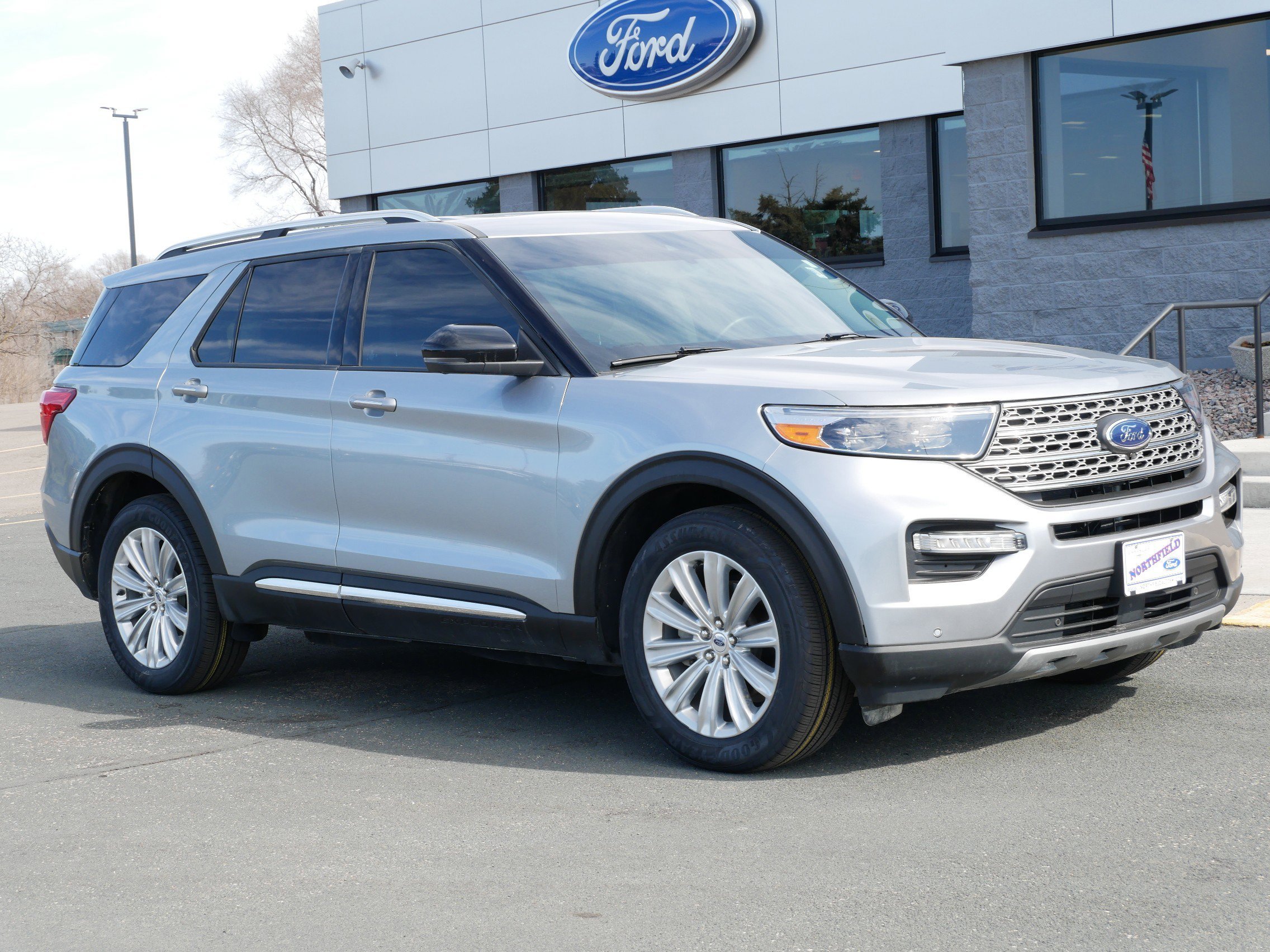 Used 2023 Ford Explorer Limited with VIN 1FMSK8FH4PGB45599 for sale in Northfield, Minnesota
