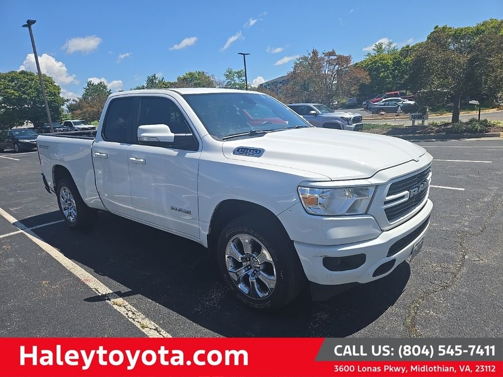 Used 2020 White Ram Big Horn/Lone Star image 1