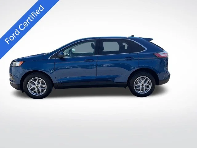 Certified Used 2024 Blue Ford SEL image 2