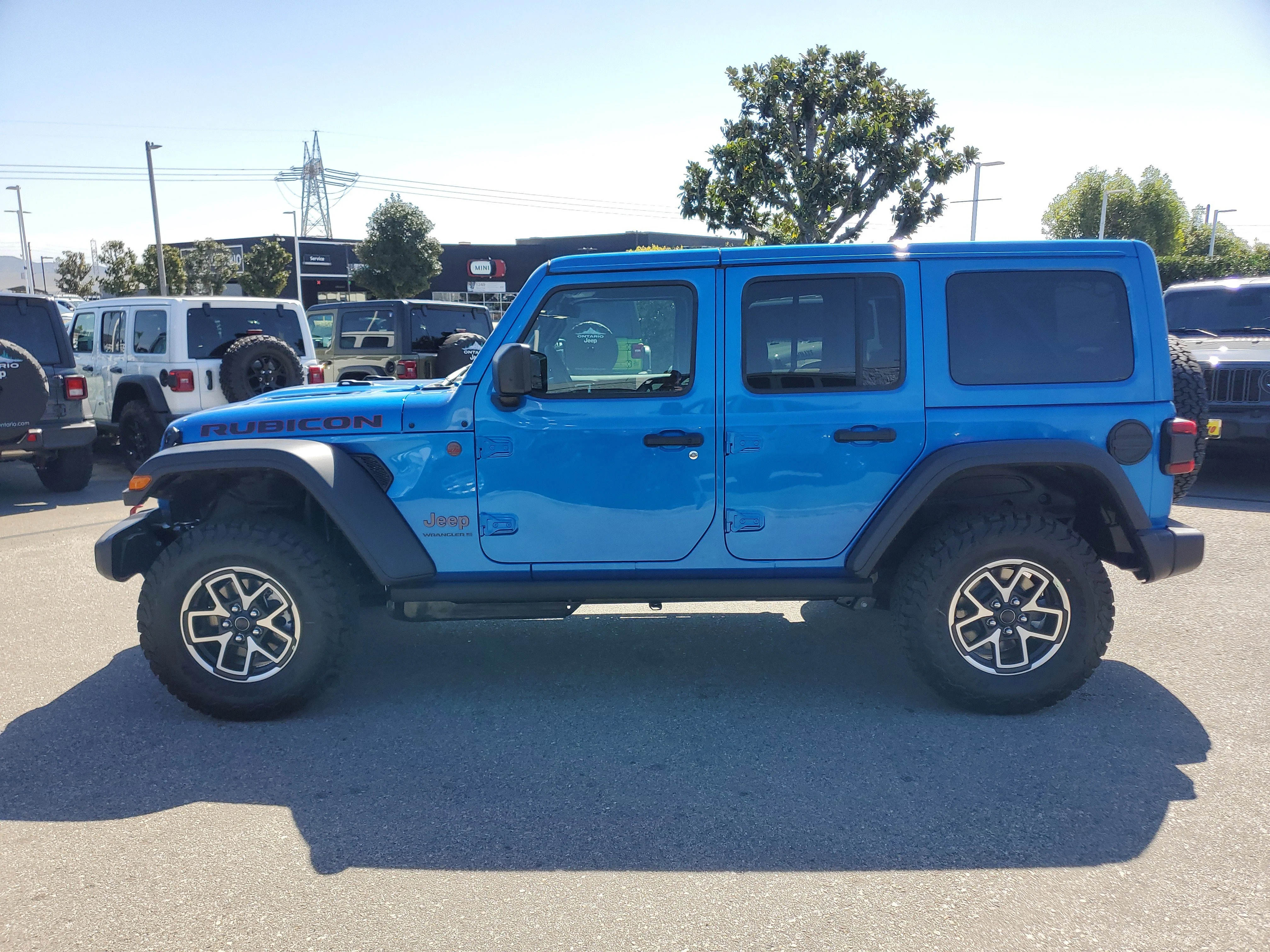 New 2026 Hydro Blue Pearlcoat Jeep Rubicon image 7