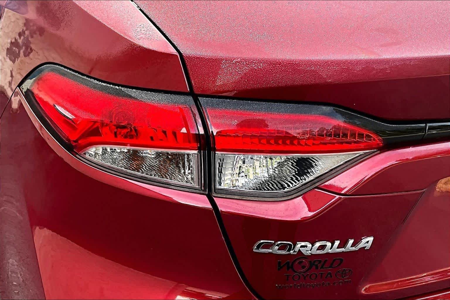 Used 2022 Ruby Flare Pearl Toyota LE image 29