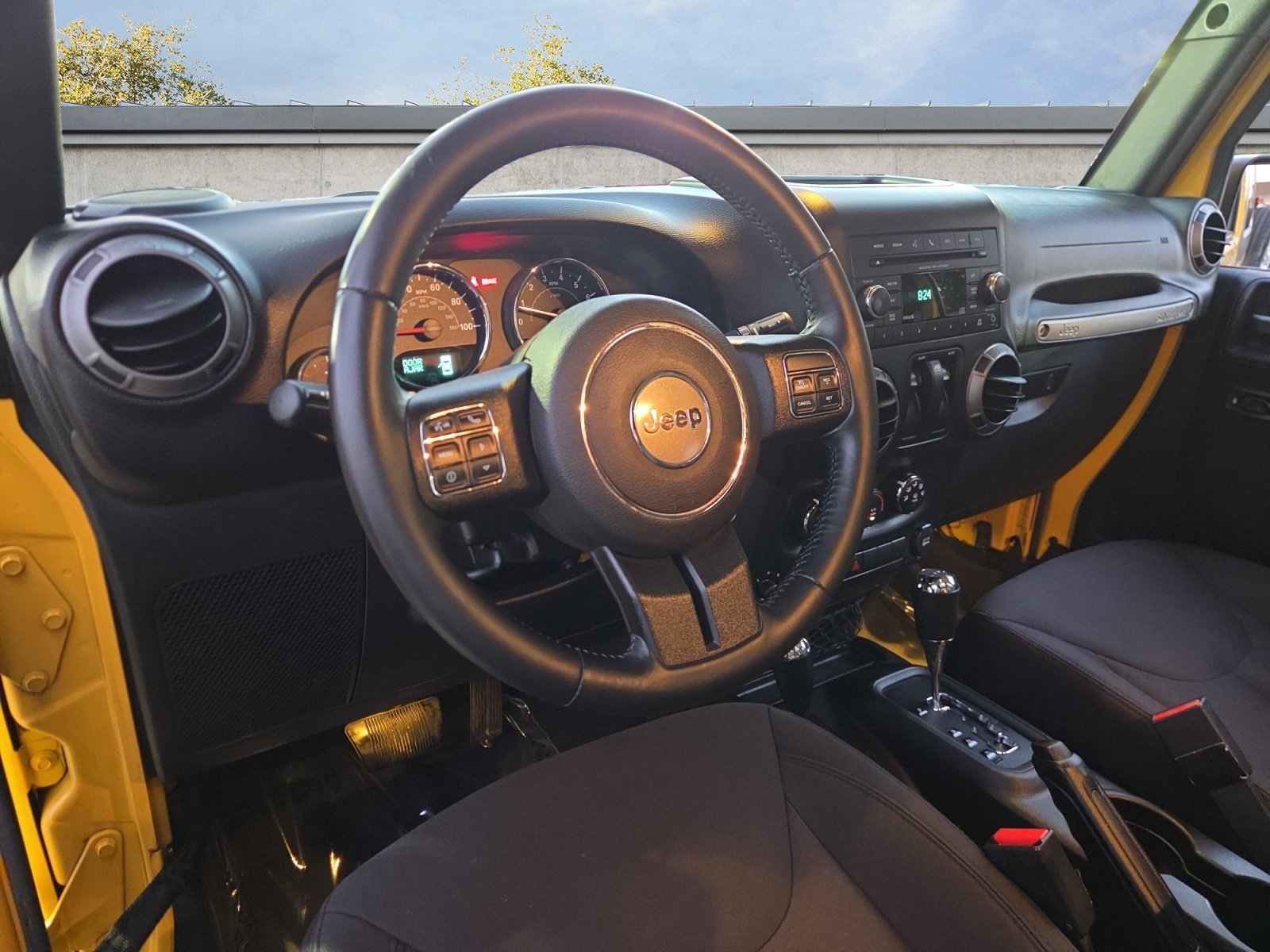 Used 2015 Baja Yellow Clearcoat Jeep Sport image 10