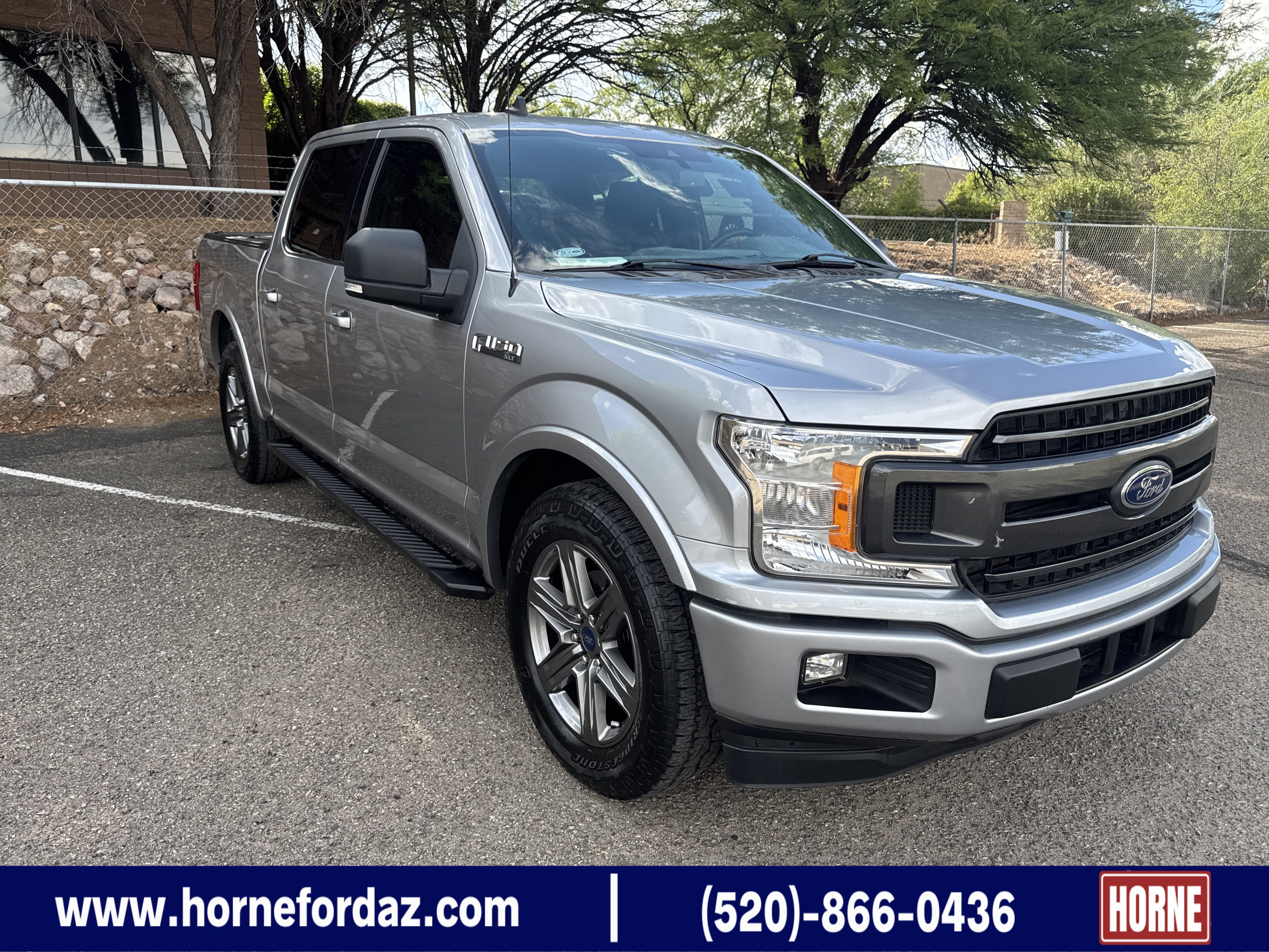 Used 2020 Ignot Silver Ford XLT image 1
