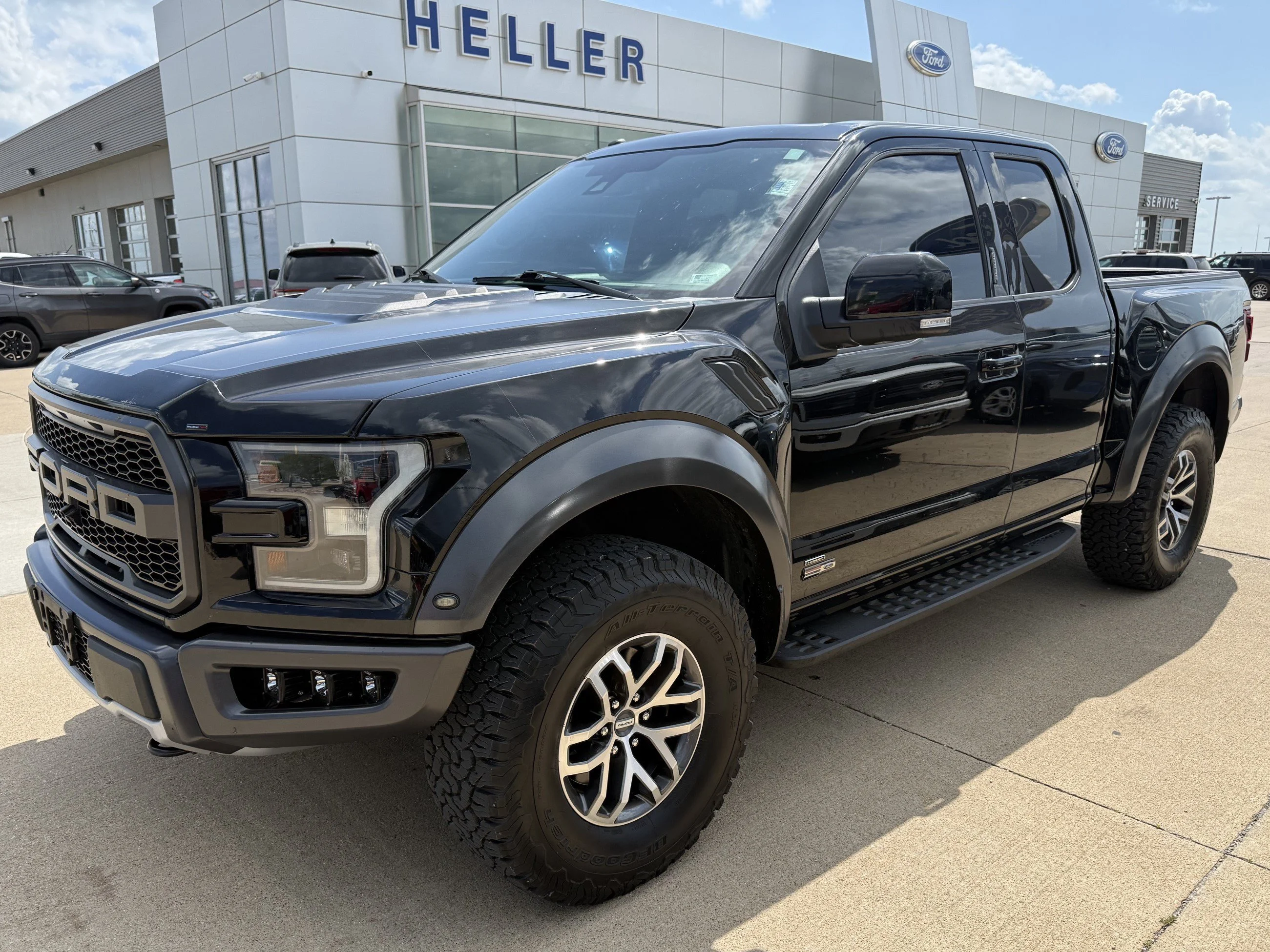 Used 2017 Shadow Black Ford Raptor image 3