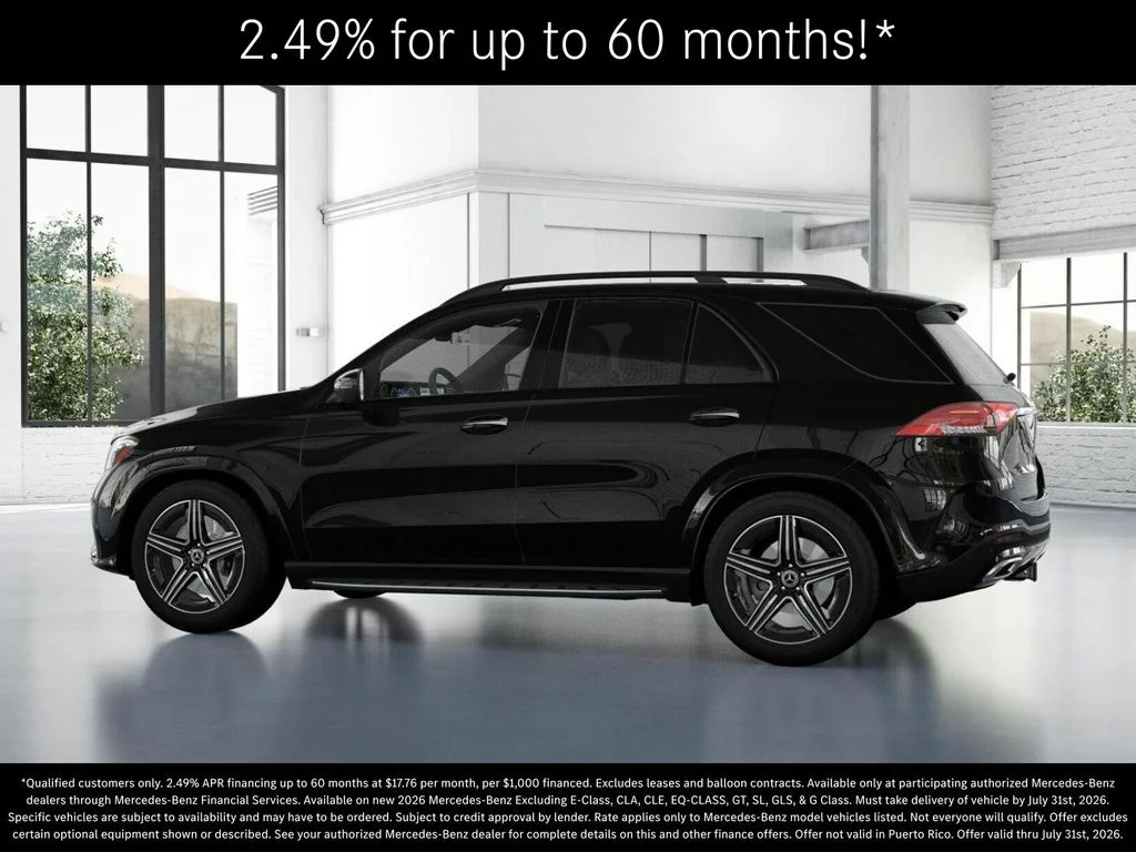 New 2026 Obsidian Black Metallic Mercedes-Benz GLE 450 image 32