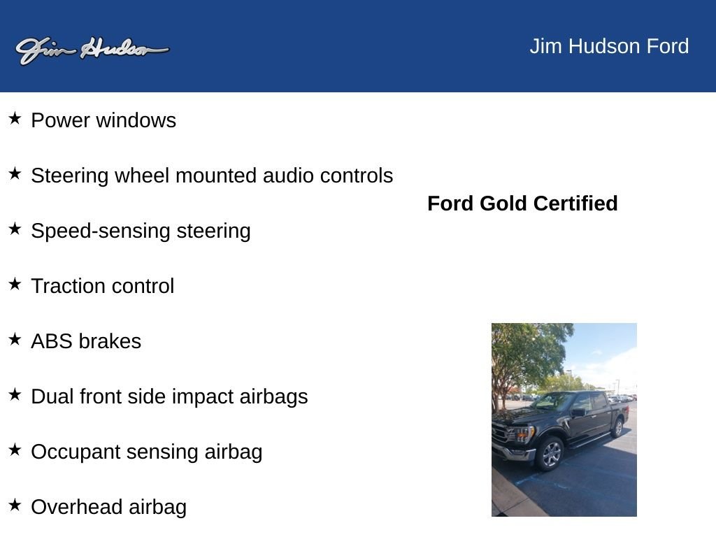 Used 2021 Black Ford XLT image 13