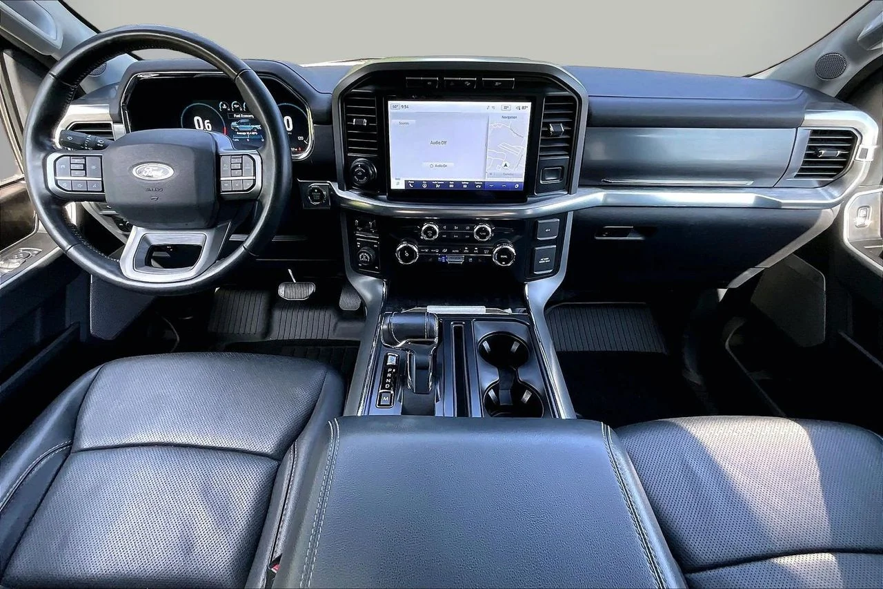 Certified Used 2022 Black Ford Lariat image 15